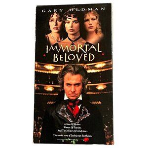 immortal beloved VHS tape rated R columbia pictures 1995 121 minutes Gary READ